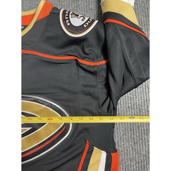 Fanatics NHL Anaheim Ducks Breakaway Black Home Jersey Men’s Size Small NWT - Picture 10 of 12